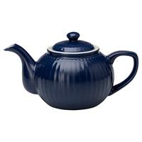 GreenGate Theepot Alice donkerblauw - 1 liter