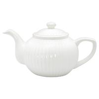 Greengate Alice Alice Teekanne white 1 l (weiss)