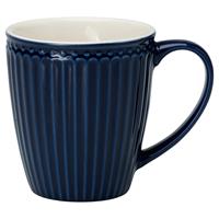 Greengate Becher »Greengate Becher ALICE DARK BLUE Blau«