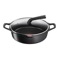 Topf Mit Deckel Tefal E2497244 Schwarz Ø 28 Cm