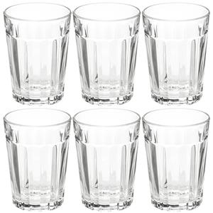 Secret De Gourmet Set van 12x stuks water/sap glazen Lorenz 250 ml van glas - Drinkglazen - Waterglazen