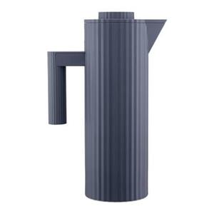 Alessi Thermoskanne Plissé Grau - 1 Liter