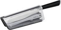 Tefal Messer-Set K25790 Ever Sharp S, (Set, 2 tlg.), Santoku-Messer mit integriertes Schleifsystem, sichere Technologie, Allround-Küchenmesser, deutscher Edelstahl