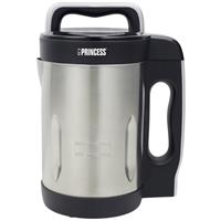 Princess 214001 Blender 160 W RVS, Zwart