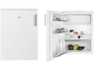AEG Santo RTB413E1AW Tischkühlschrank mit Gefrierfach weiß / E