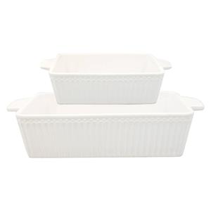 Greengate Alice Alice Auflaufform weiss klein Set2 (weiss)