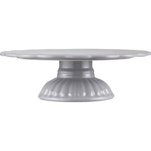 Ib Laursen Tortenplatte »IB Laursen Tortenplatte Kuchenplatte Fuß Mynte French Grey grau Keramik Shabby«