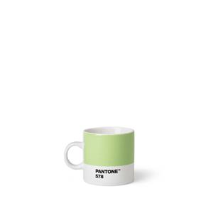 PANTONE Kaffeeservice, Fine Bone, Fine Bone, PANTONE Porzellan Espressotasse, dickwandig, spülmaschinenfest, 120ml