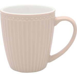 GreenGate Koffiemok Alice creamy fudge 300ml - H 10cm - Ø 9.5cm