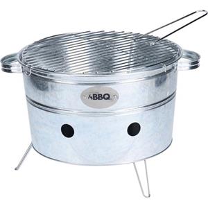 Draagbare Barbecue Rond - 38x20cm