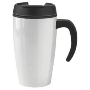 XD Design Thermosbeker Urban 0,4 Liter Rvs Grijs/zwart