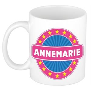 Bellatio Annemarie naam koffie mok / beker 300 ml - namen mokken