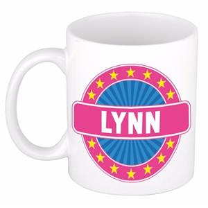 Bellatio Lynn naam koffie mok / beker 300 ml - namen mokken