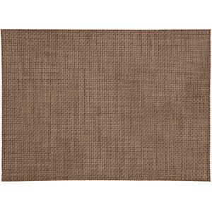 4x stuks Placemats jute bruin geweven/gevlochten 45 x 30 cm - Placemats/onderleggers tafeldecoratie - Tafel dekken