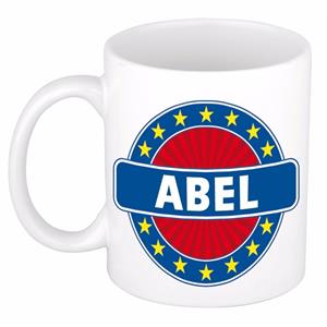 Bellatio Abel naam koffie mok / beker 300 ml - namen mokken