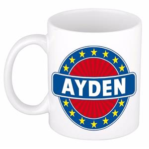 Bellatio Ayden naam koffie mok / beker 300 ml - namen mokken