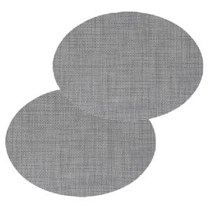 Secret De Gourmet Set van 4x stuks placemats Maoli taupe kunststof 48 x 35 cm - 48 x 35 cm - Tafel onderleggers