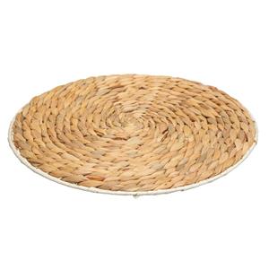 Secret De Gourmet Ronde placemat zeegras naturel - 35 cm - Onderleggers