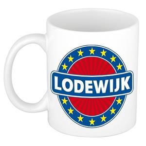 Bellatio Lodewijk naam koffie mok / beker 300 ml - namen mokken