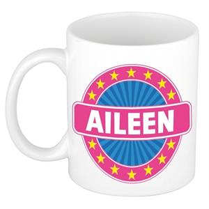 Bellatio Aileen naam koffie mok / beker 300 ml - namen mokken