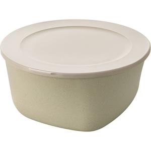 KOZIOL Frischhaltedose »Connect Box Nature Desert Sand, 2 L«, Kunststoff-Holz-Mix, mit Deckel