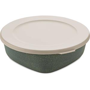 KOZIOL Frischhaltedose »Connect Box Nature Ash Grey, 1.3 L«, Kunststoff-Holz-Mix, mit Deckel