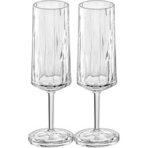 Koziol Champagneglazen - Onbreekbaar uperglas 100 Ml - 2 Stuks