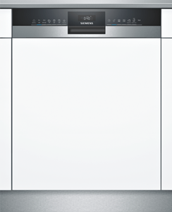Siemens iQ300 SN53HS46VE. Apparaatplaatsing: Semi-ingebouwd, Productafmeting: Volledige grootte (60 cm), Kleur bedieningspaneel: Zwart, Roestvrijstaal. Aantal couverts: 13 couverts, Geluidsemissieklas