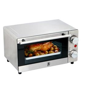 All Ride Oven - 24 Volt Via Sigarettenaansteker - Voor Onderweg In Vrachtwagen Of Camper - 300 Watt - 9 Liter - Rvs