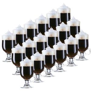 Arcoroc 18x Irish Coffee Glazen Transparant 240 Ml Opal - Koffie- En Theeglazen