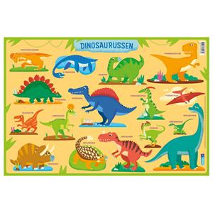 Deltas Onderlegger Dinosaurussen Junior 47,5 X 32 Cm Pvc