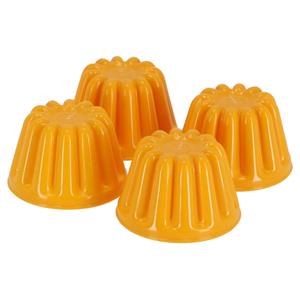 Patisse Puddingvormen 100 Ml Kunststof 7 Cm 4-delig