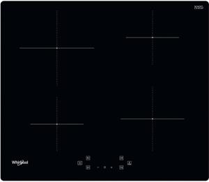 Whirlpool - Wsq4860ne - Inductiekookplaat - 4 Branders - 7200w 60 Cm - Zwarte Glascoating