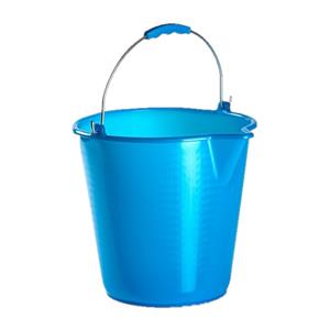 Forte Plastics Kunststof Emmer Met Schenktuit Blauw 12 Liter - Emmers