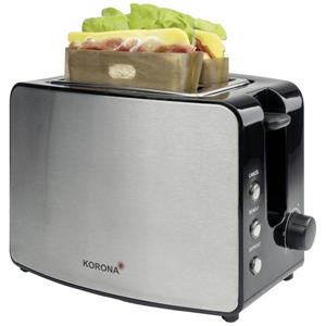 korona Toaster inklusive 2 Sandwich-Taschen
