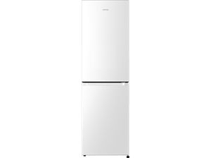 GORENJE NRK418ECW4 koelkast emt vriezer (E, 226 kWh, 182,4 cm hoog, wit)