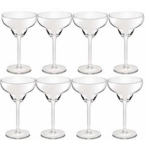 Royal Leerdam 8x Cocktailglazen Transparant 300 Ml Margarita - Cocktailglazen