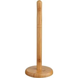 ℃Excellent houseware Excellent Houseware Keukenrolhouder 12,5 X 32 Cm Van Bamboe Hout - Keukenrolhouders