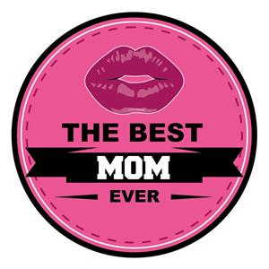 Bellatio 15x Stuks Moederdag Bierviltjes The Best Mom Ever Onderzetters Roze - Bierfiltjes