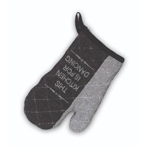 kela Topfhandschuhe Gianna, mit Aufschrift, Aufhängeschlaufe, waschbar bis 40°C