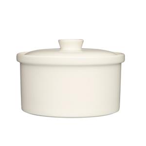 iittala Topf mit Deckel 2,3 l Teema weiss