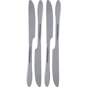 4x Dinermessen Tafelbestek Rvs 23,5 Cm essen