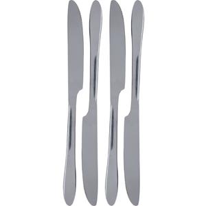 4x Dinermessen Tafelbestek Rvs 23,5 Cm essen