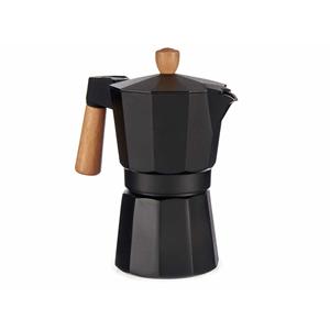 Kinvara Aluminium Moka/koffiezetter Zwart 300 Ml - Percolators