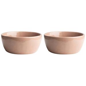 Gusta Schaaltje Ø10x4,5 Cm Terracotta et 2 Stuks - Table Tales Freckle
