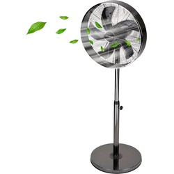 Lifetime Air Statiefventilator - 230v - Hoogte 85-125 Cm - 3 Snelheden