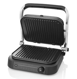 Swan Stealth Smart Grill - Voorkomt Verbranding - Weinig Tot Geen Olie Nodig at Zwart