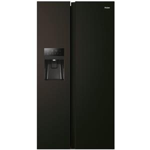 Haier HSR5918DIMB Side by Side schwarz matt / D