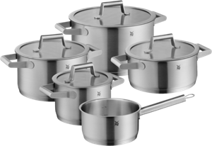 WMF Topf-Set "Comfort Line", Cromargan Edelstahl Rostfrei 18/10, (Set, 5 tlg.), induktionsgeeignet