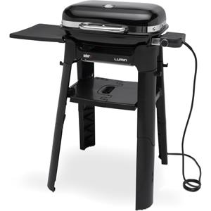 Weber Lumin Compact Black met stand